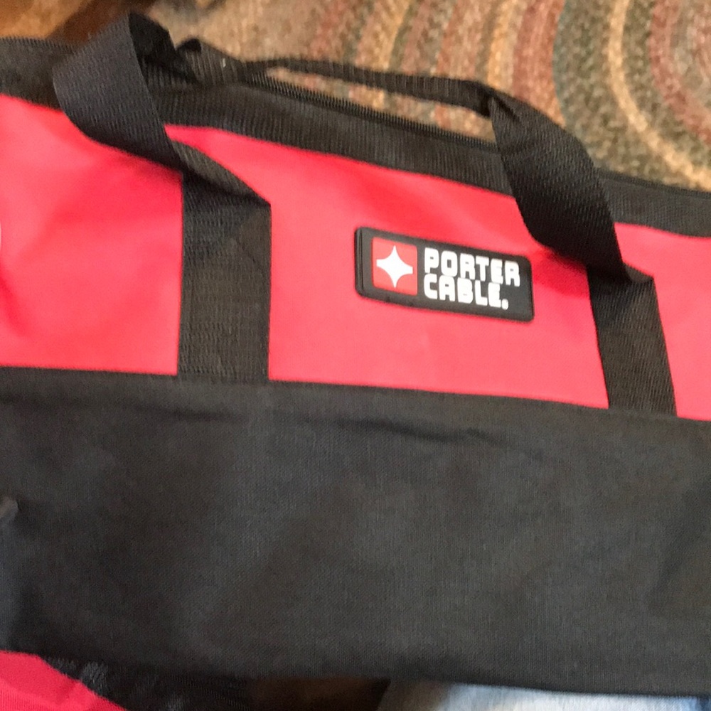 Porter Cable Lightweight Large Contractor Tool Bag  16” x 9” x 11” - Picture 2 of 2